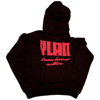 YLAN RED HOODIE