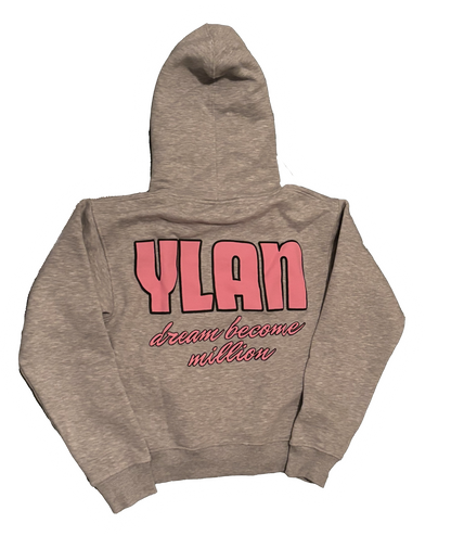YLAN PINK HOODIE