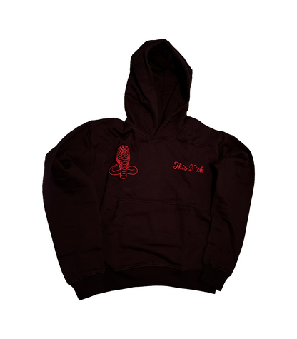 YLAN RED HOODIE